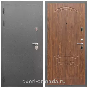 C порошковой окраской, Дверь входная Армада Оптима Антик серебро / МДФ 6 мм ФЛ-140 Мореная береза