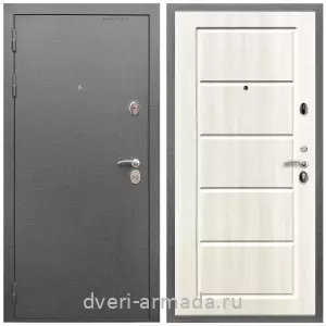 C порошковой окраской, Дверь входная Армада Оптима Антик серебро / МДФ 6 мм ФЛ-39 Венге светлый