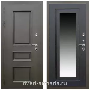Тамбурные двери, Дверь входная уличная в дом Армада Фаренгейт / МДФ 16 мм ФЛЗ-120 Венге для загородного дома