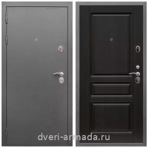 Для застройщика, Дверь входная Армада Оптима Антик серебро / МДФ 16 мм ФЛ-243 Венге