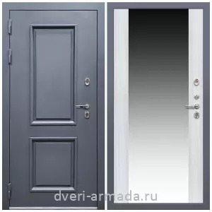 Утепленные для частного дома, Дверь входная уличная в дом Армада Корса / МДФ 16 мм СБ-16 Сандал белый