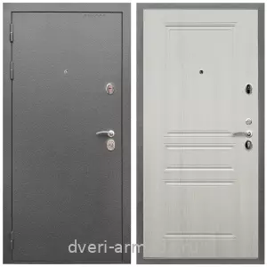 Входные двери 960 мм, Дверь входная Армада Оптима Антик серебро / МДФ 6 мм ФЛ-243 Лиственница беж