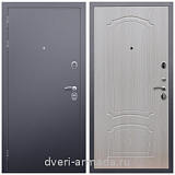 Входные двери лофт, Дверь входная Армада Люкс Антик серебро / ФЛ-140 Дуб беленый с хорошей шумоизоляцией квартирная