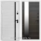 Дверь входная Армада Каскад WHITE МДФ 10 мм / МДФ 16 мм ФЛЗ-Сити Венге