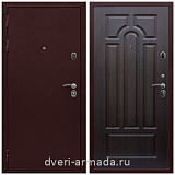 Входные двери толщиной 1.5 мм, Дверь входная Армада Престиж Антик медь / ФЛ-58 Венге